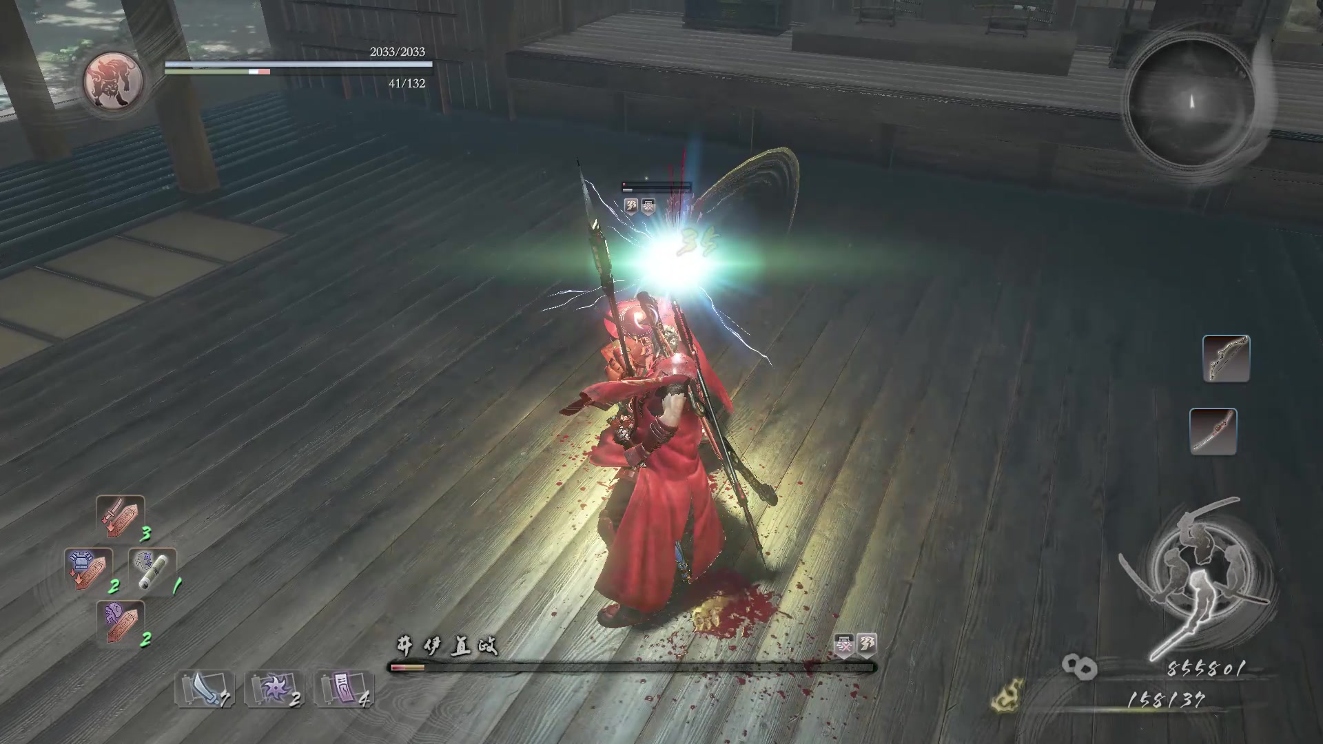 仁王1一周目井伊赤鬼太刀无脑压制方法