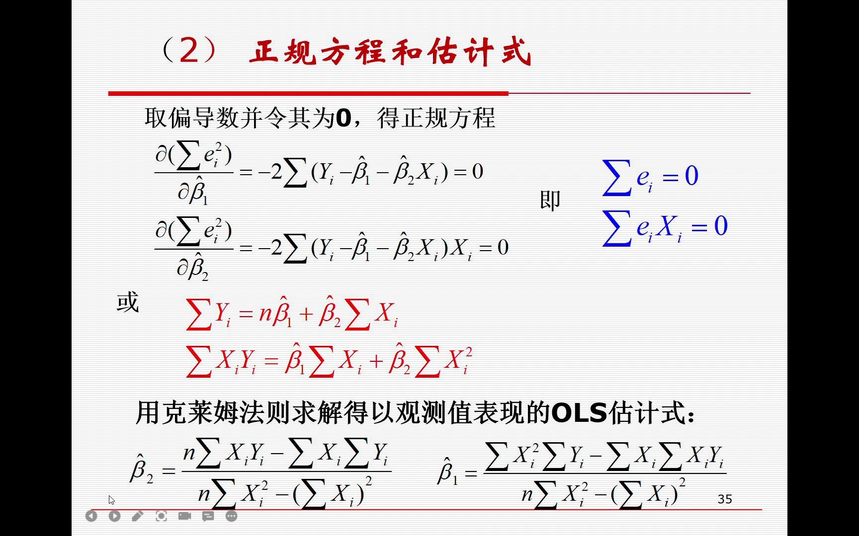 2.11最小二乘法的计算哔哩哔哩bilibili