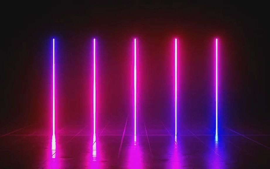 手机剪辑抠图黑幕素材舞台光柱特效