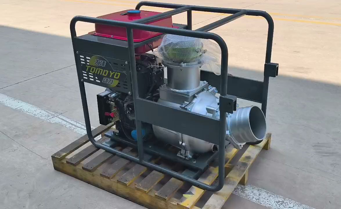大泽动力 200立方柴油抽水泵 可加移动拖车 大口径大流量