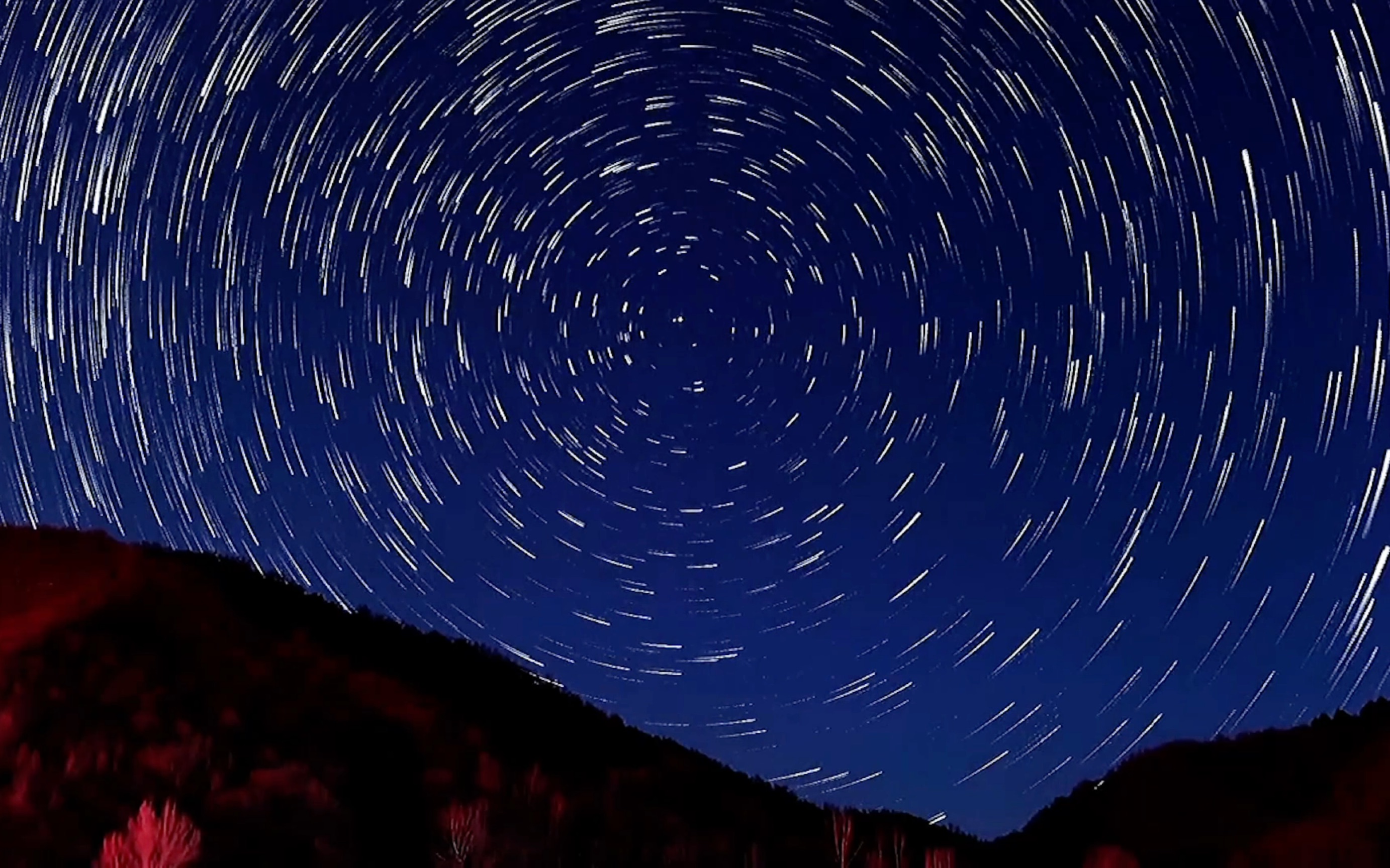 华为p50 pro拍摄星空延时!