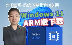 下载视频: 下载 | Windows 11 ARM版 官方ISO系统映像（原版纯净版、每月更新、ARM64架构、23H2、24H2）