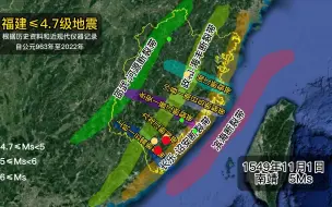 下载视频: 福建竟有9条断裂带，未来会不会发生大地震？盘点福建有记录的4.7级以上地震