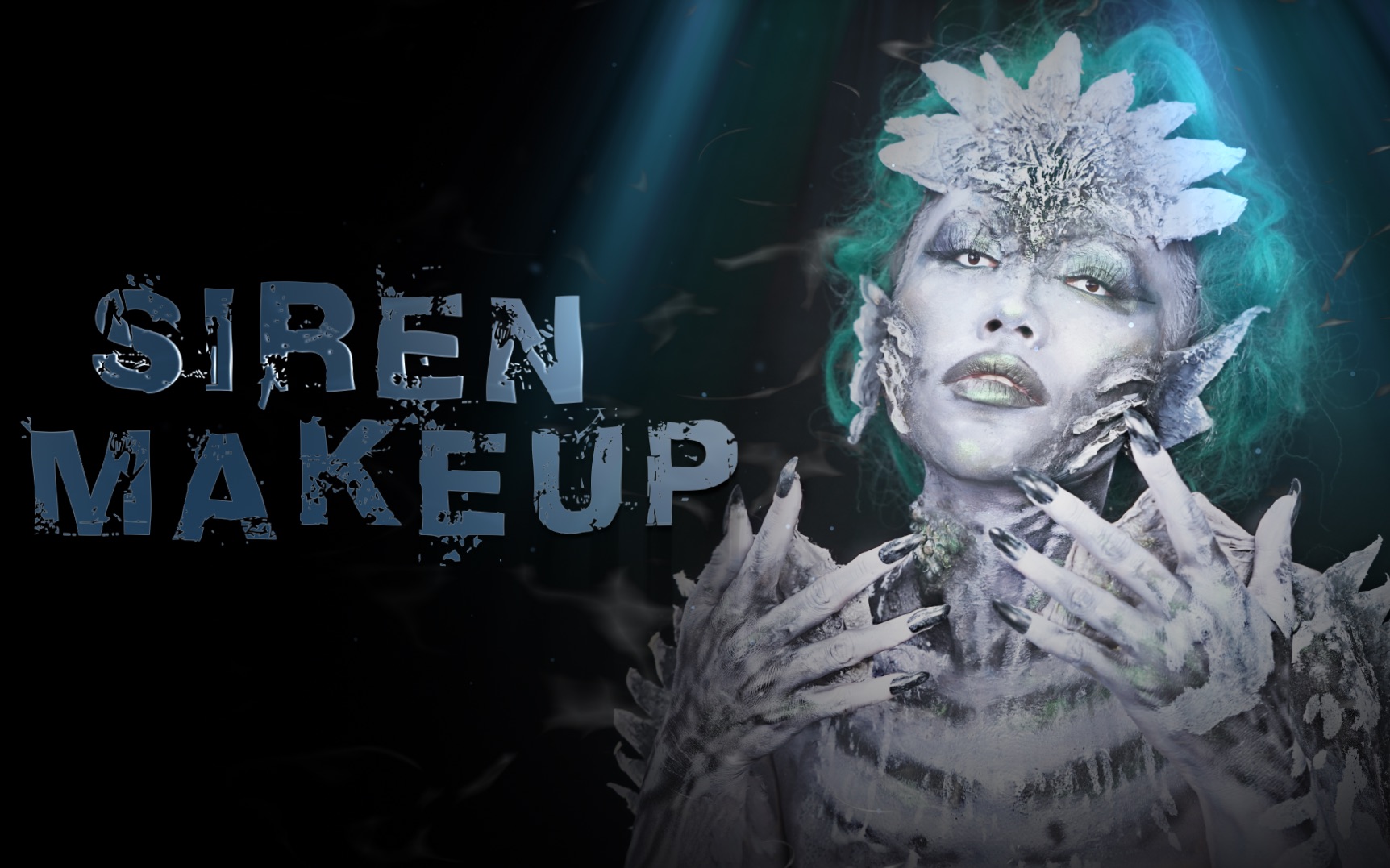 诡媚海妖siren突袭b站美妆up主带你深海探秘