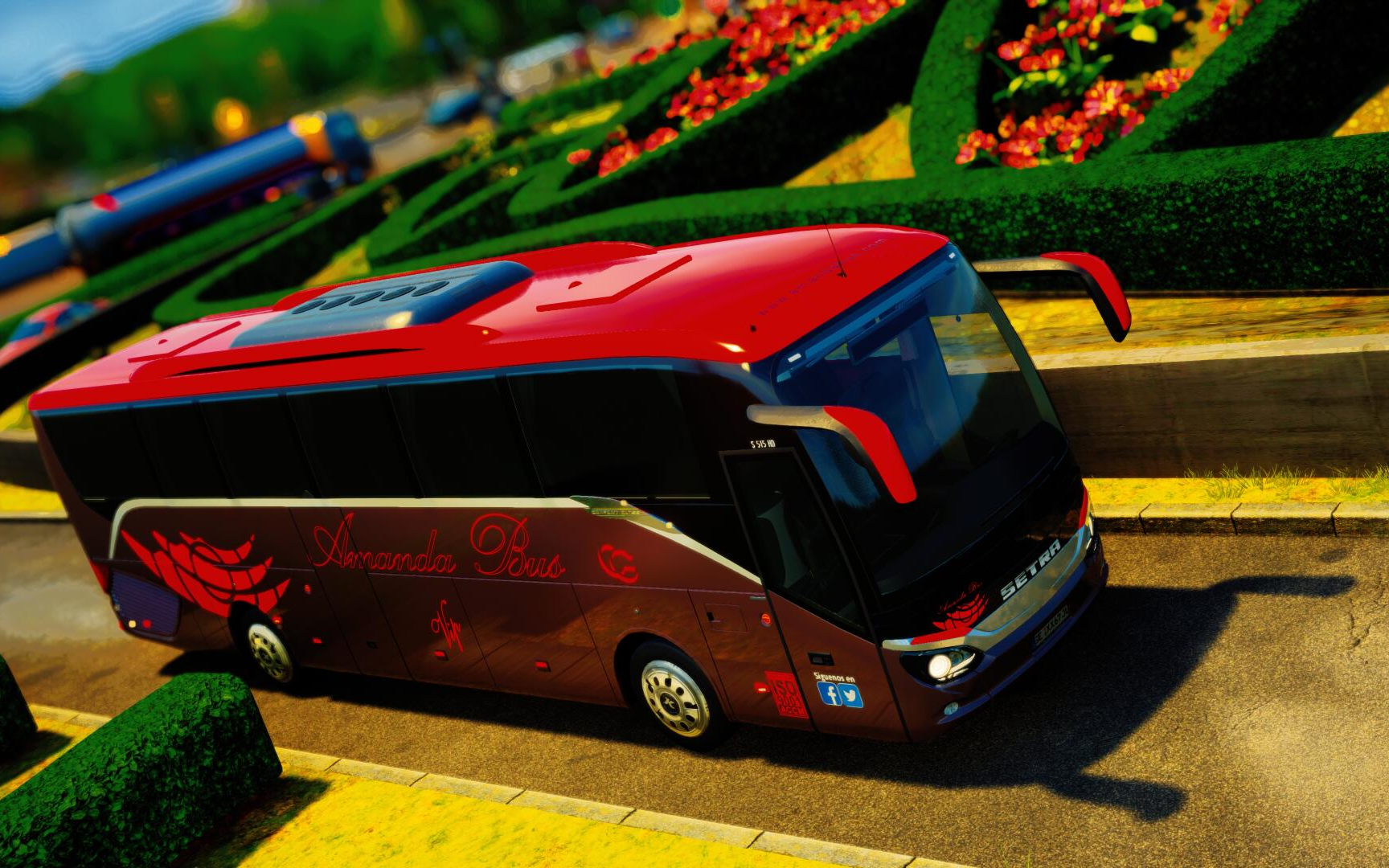 【fernbus】【长途客车模拟】(德国斯图加特>法国巴黎) 〖赛特拉 s515