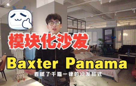 Baxter Panama Bold,超越传统沙发的设计,可随意搭配的模块化沙发,你觉得怎么样?哔哩哔哩bilibili