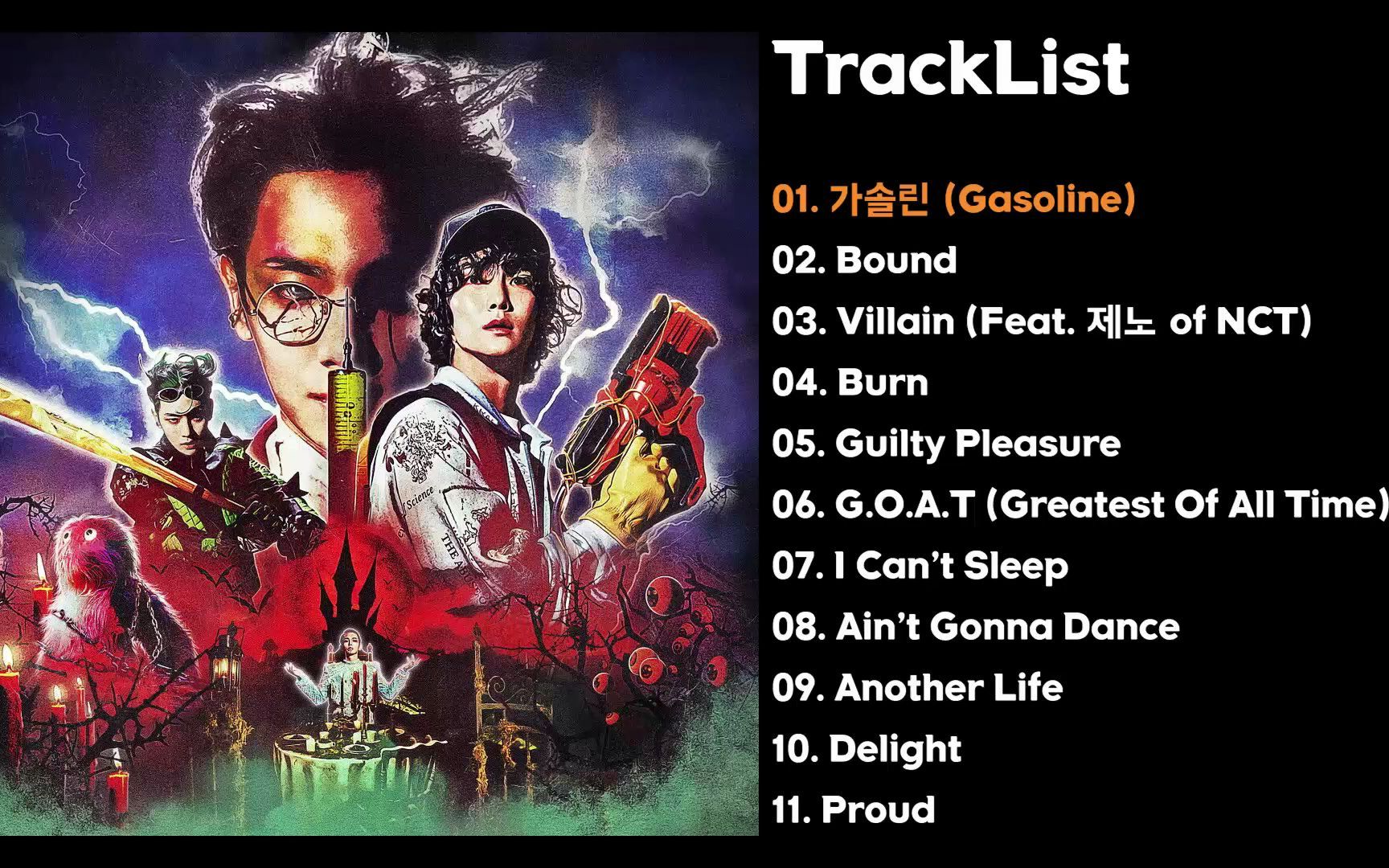 KEY金基范 正规二辑《Gasoline》哔哩哔哩bilibili