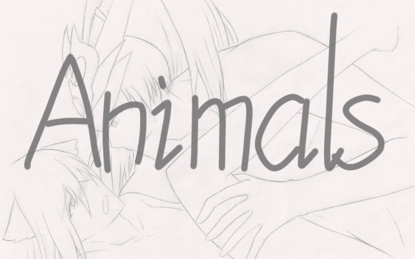 【王者荣耀手书】【信白】Animals(黑化哔哩哔哩bilibili