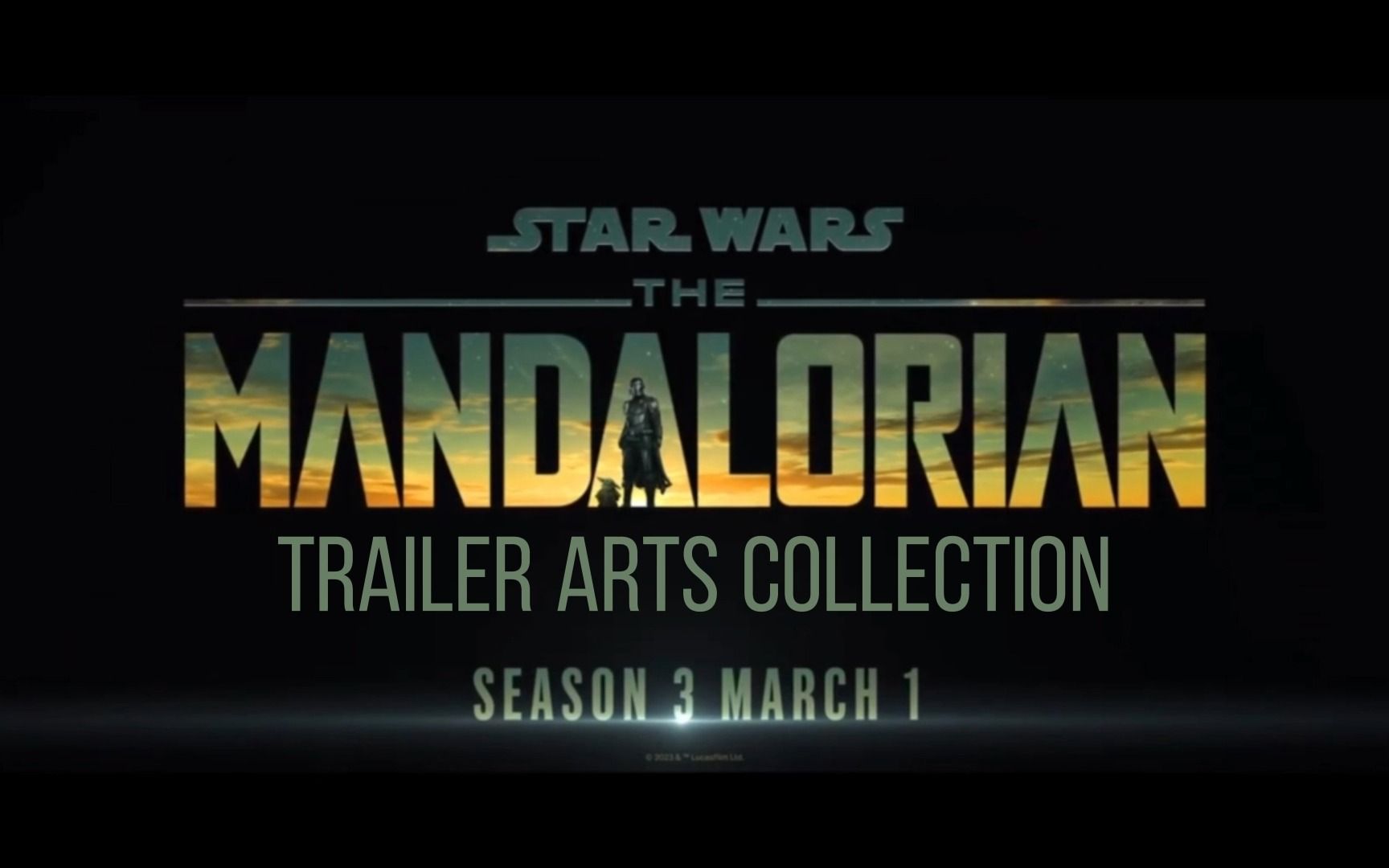 星球大战系列《曼达洛人》第三季片尾艺术设定合集