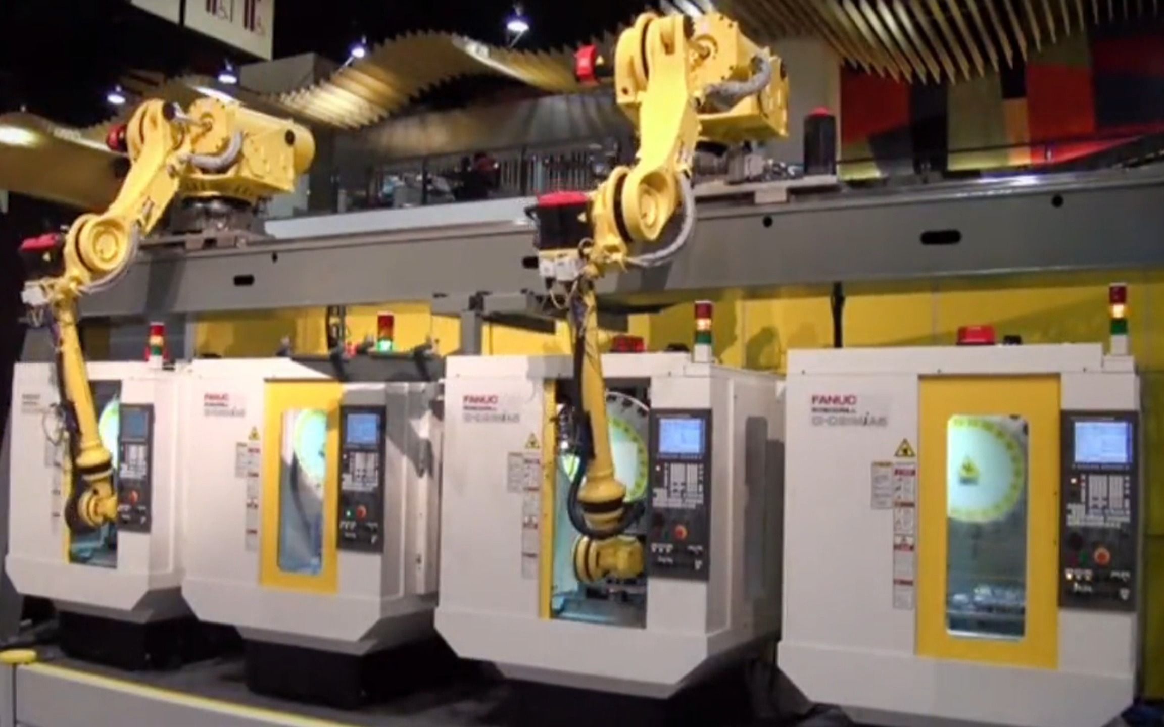 机床桁架上下料机器人