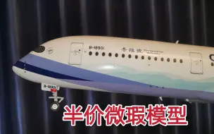 Download Video: Inflight的飞机模型怎么样？半价淘的微瑕飞机模型-中华航空帝雉号，竟然找不到瑕疵在哪里