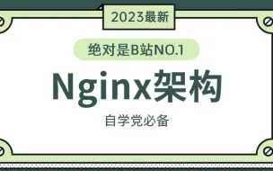 Video herunterladen: 2023最新Nginx架构全套顶级天花板教程，绝对是B站讲的最好的，这一套学会搞定全部核心知识都在这里！