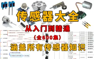 Download Video: 【整整600集】这绝对是B站讲的最全的传感器系统教程，从入门到精通，少走99%的弯路！这还学不会，我退出机械圈！