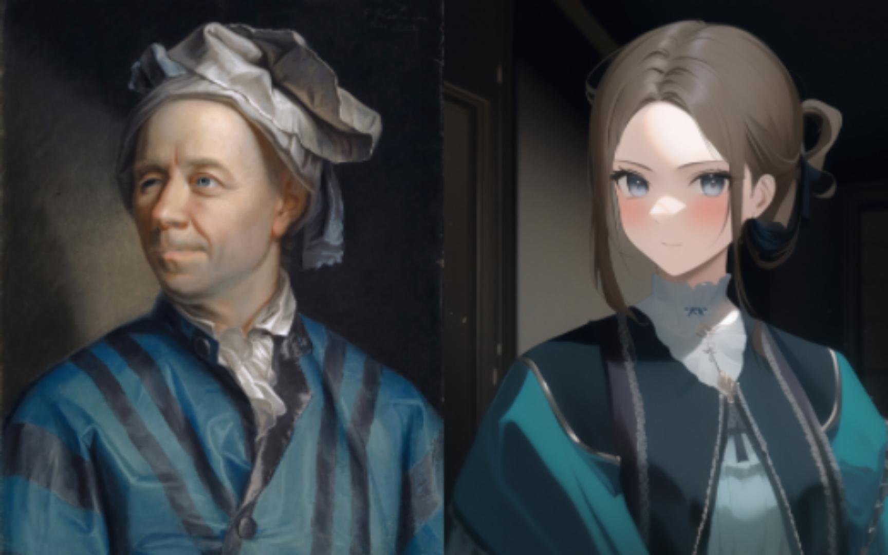 【novelai】数学家娘化(1)