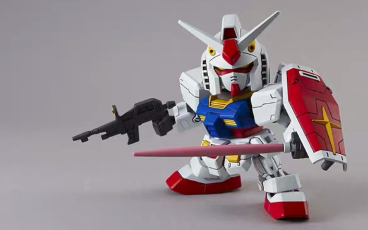 sd:ex元祖高达拼装来袭!(闪星模玩第1期)_哔哩哔哩_bilibili