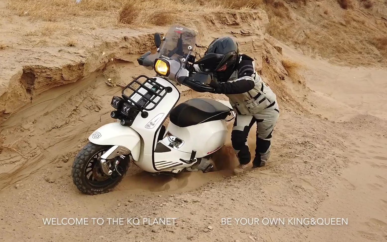 vespa越野,永定河!