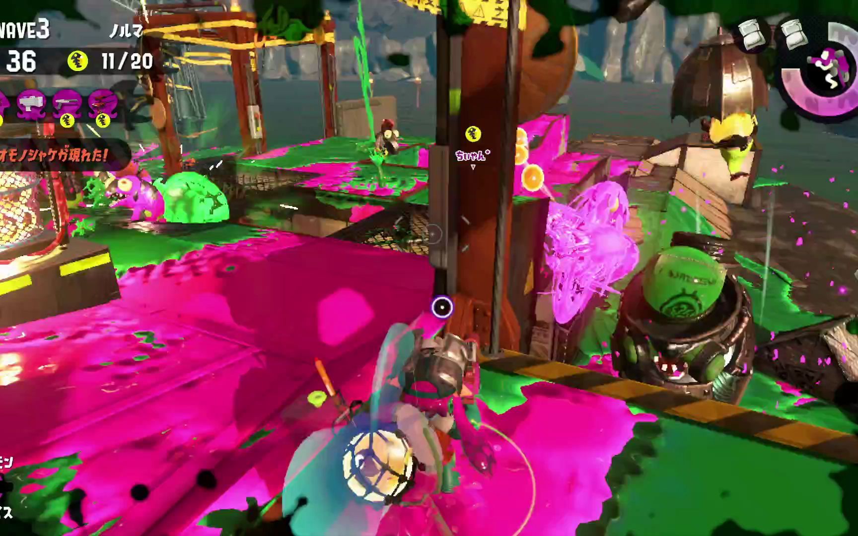 【splatoon2】--打工1--喷射战士2