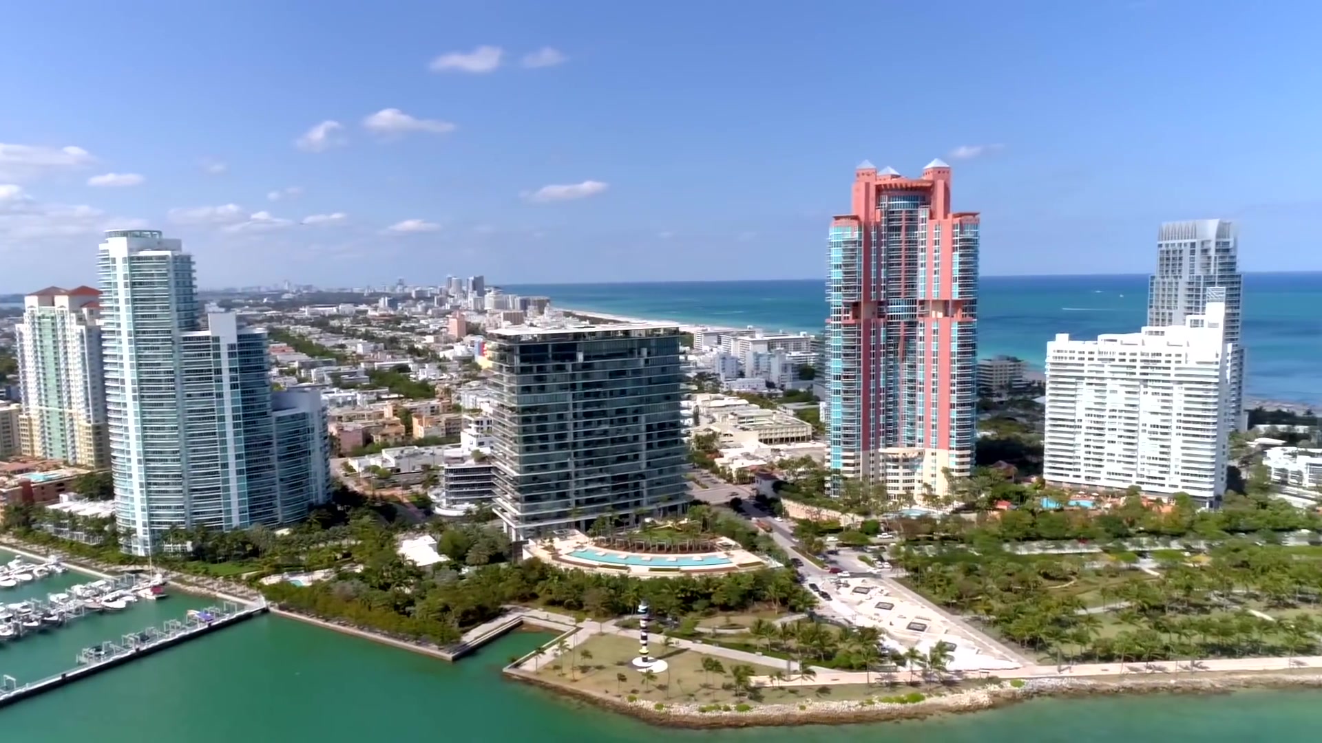 迈阿密 3-story portofino towers penthouse in miami beach florida