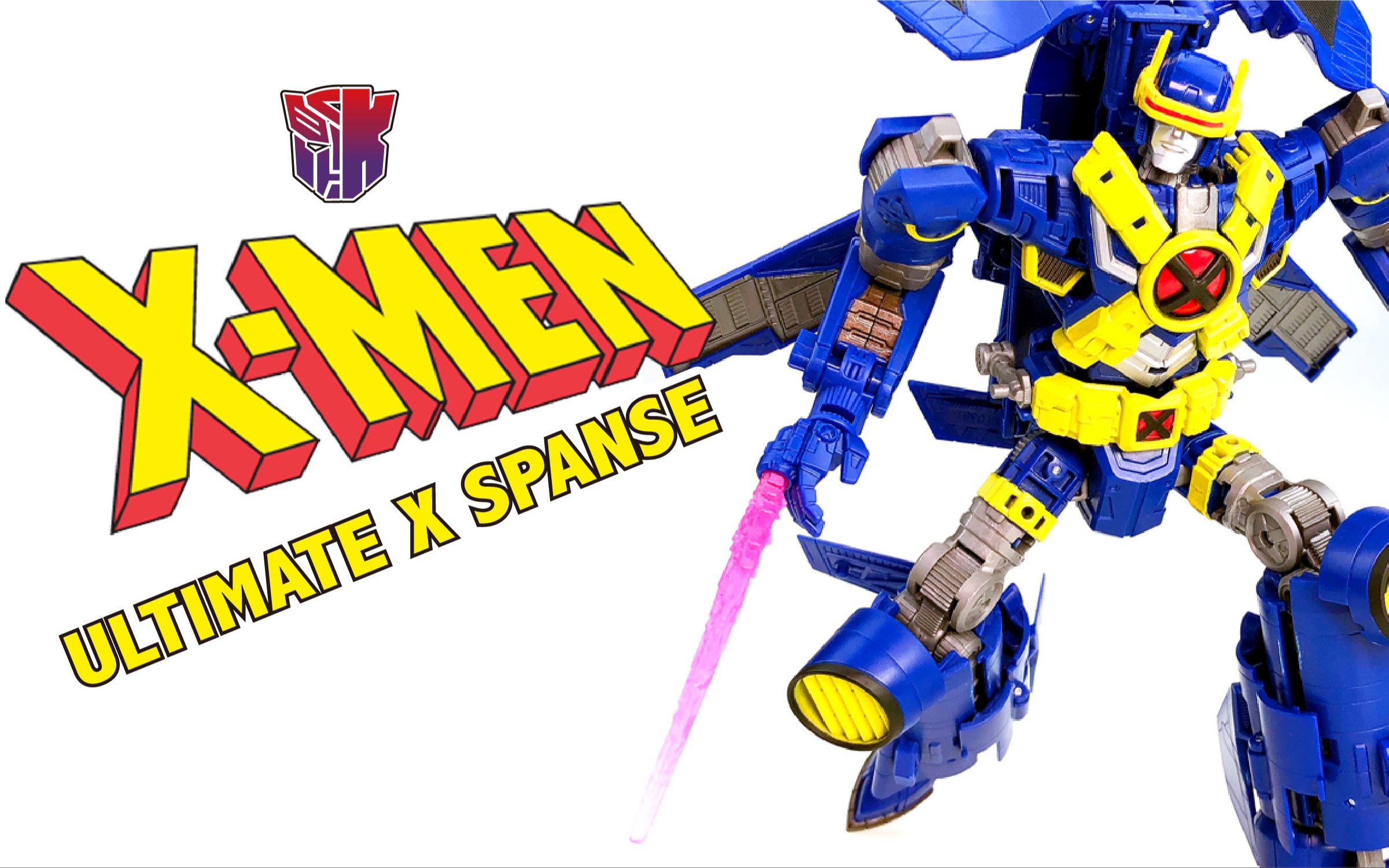 [图]X Men ULTIMATE X-SPANSE 變形金剛X漫威聯名 X戰警Project Bird戰鬥機【KL變形金剛玩具分享586】