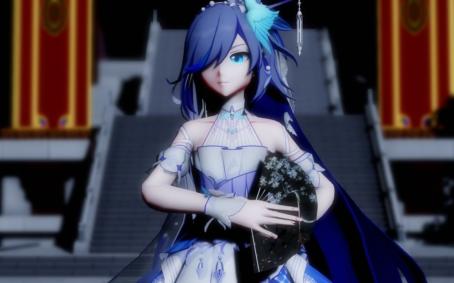 【崩坏三mmd】请,好好地看着我【符华/青鸟之庭】_哔哩哔哩_bilibili