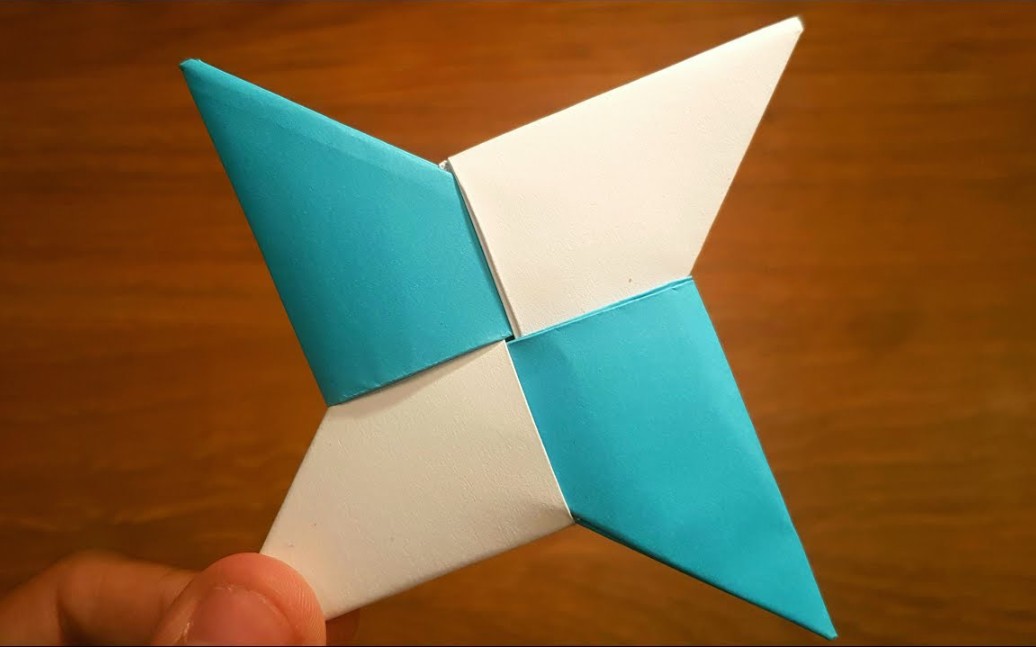 兵器折纸方法手里剑折纸教学简单易学的折纸