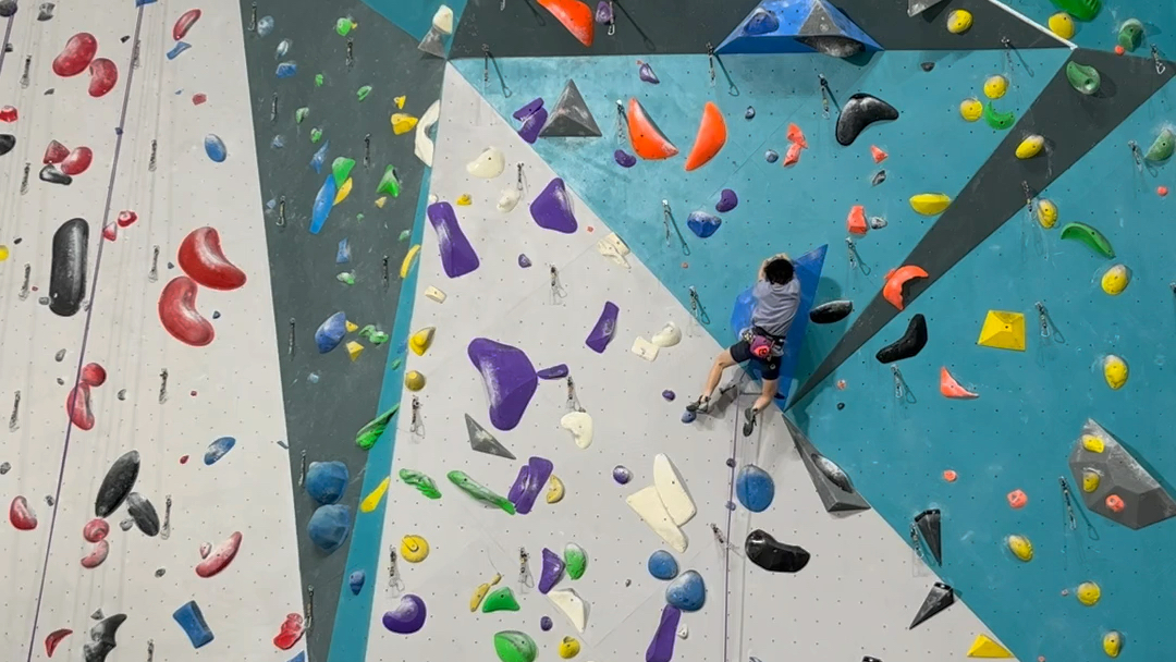 攀岩工厂10d 自由落体式冲坠还是经验不足