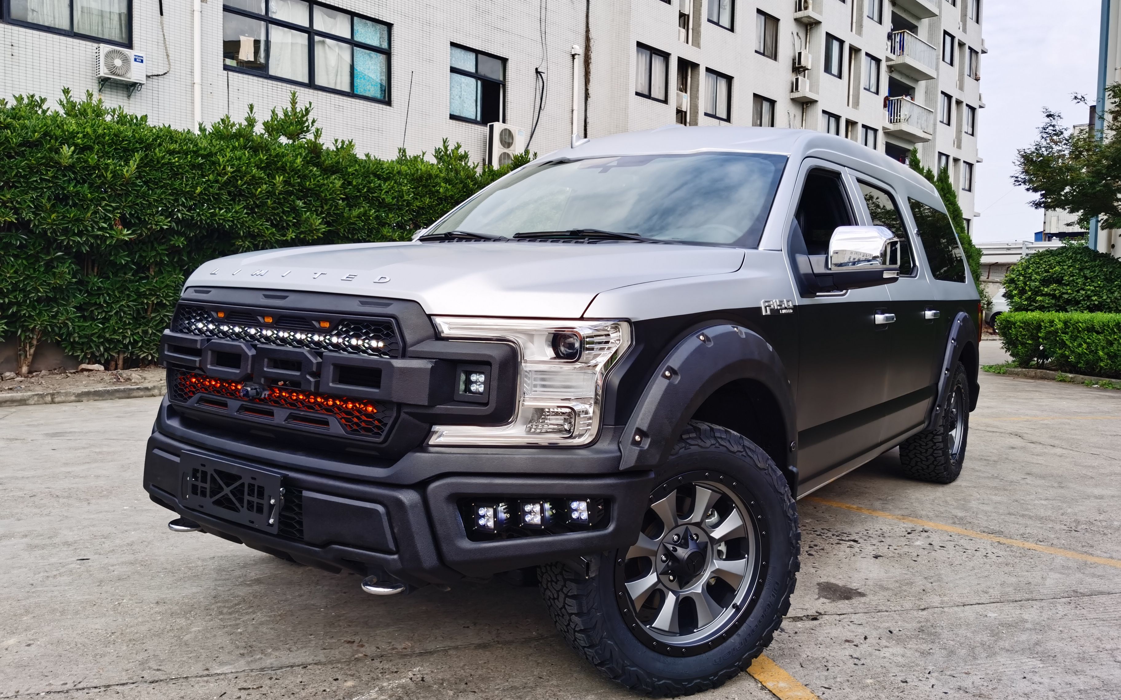 不报废不限行,能越野能商务,四驱国六福特f150勇猛者_哔哩哔哩_bili