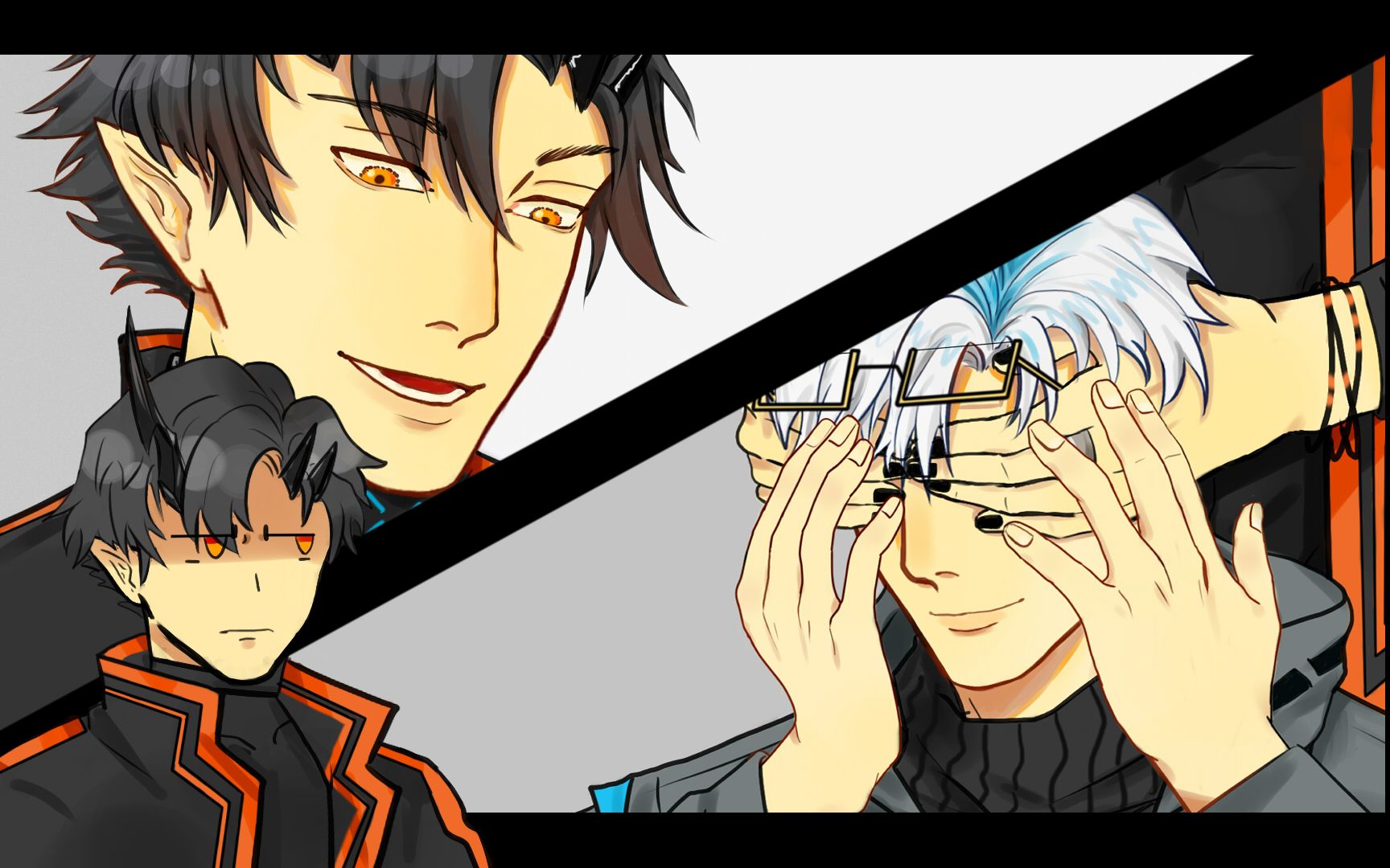 【明日方舟/炎博】炎客和博士的猜猜我是谁,相信我!一定要看到最后!