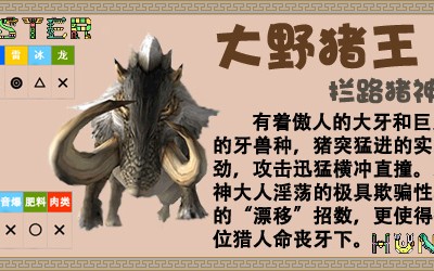 mhp3 傻丢日常(1)狩猎野猪王