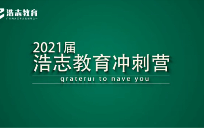 浩志教育2021届冲刺营回忆录!好老师,好效果,我们来日方长哔哩哔哩bilibili