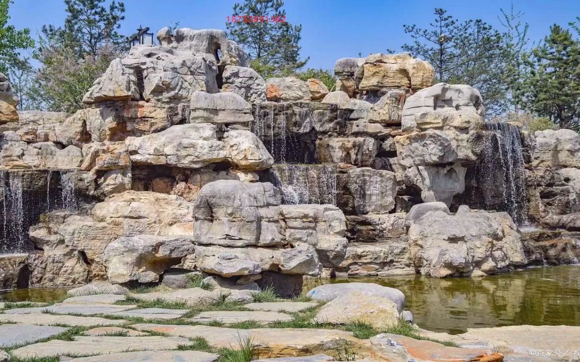 湘潭塑石假山出售 园林假山施工公司,园林景观假山施工队