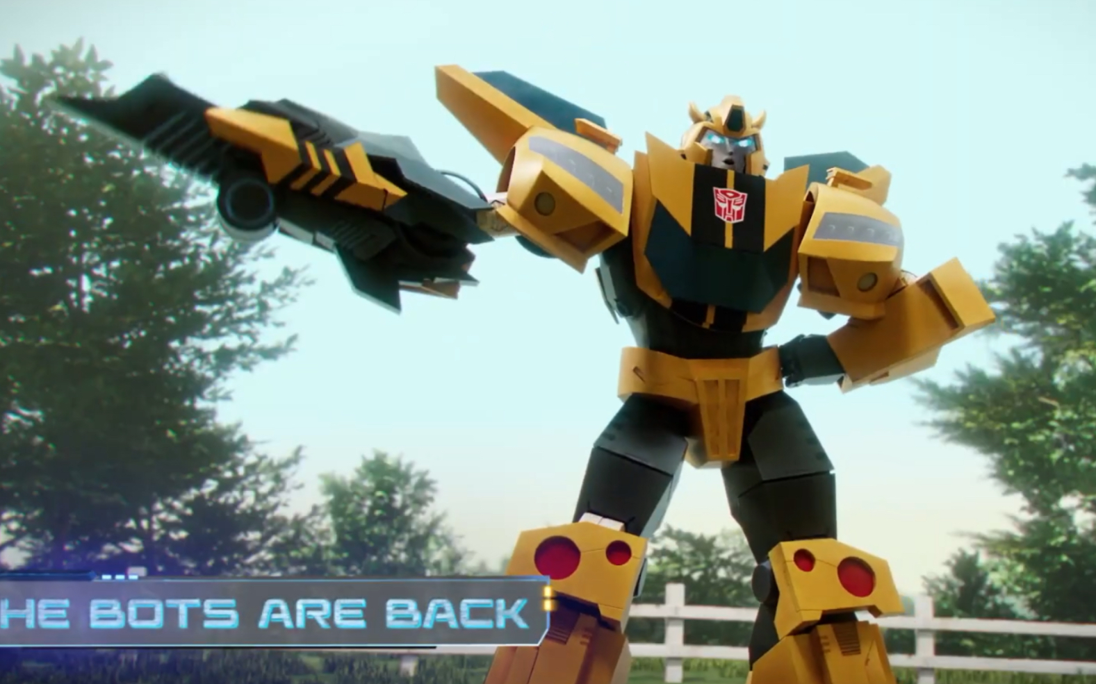 《变形金刚:地球火种》最新大黄蜂角色预告片发布