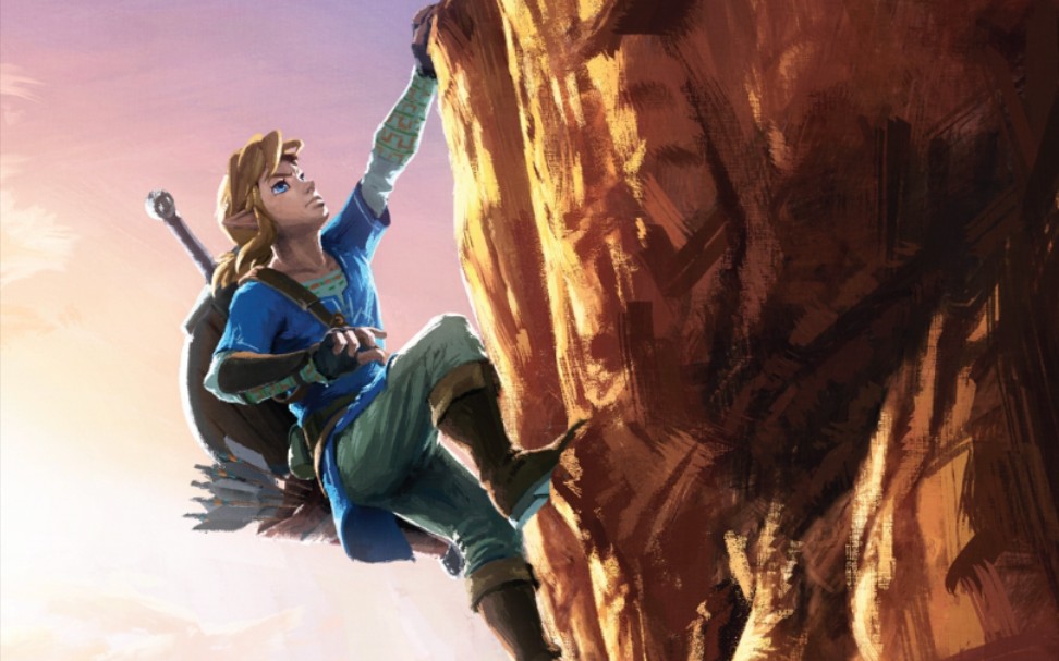 【塞尔达传说】林克时间古代武器真的帅,可惜了大师剑还没开光_哔哩