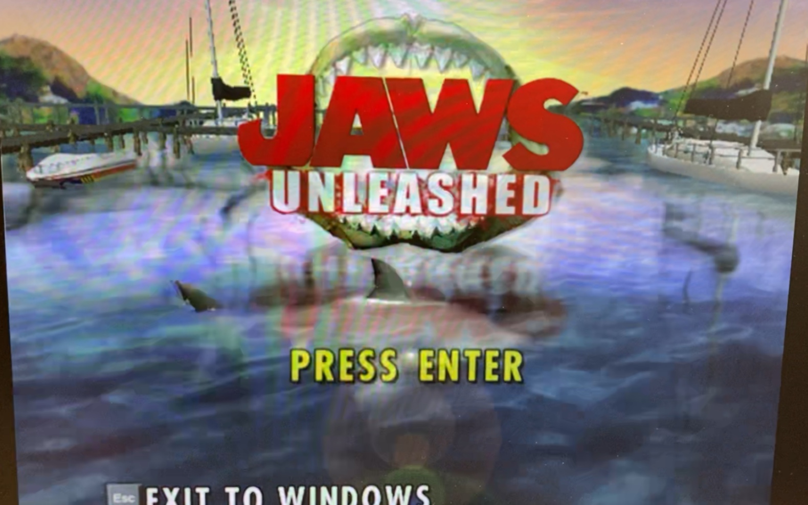 【童年游戏】JAWS UNLEASHED 大白鲨(真ⷦ⦥𜀥狧š„地方)哔哩哔哩bilibili童年回忆