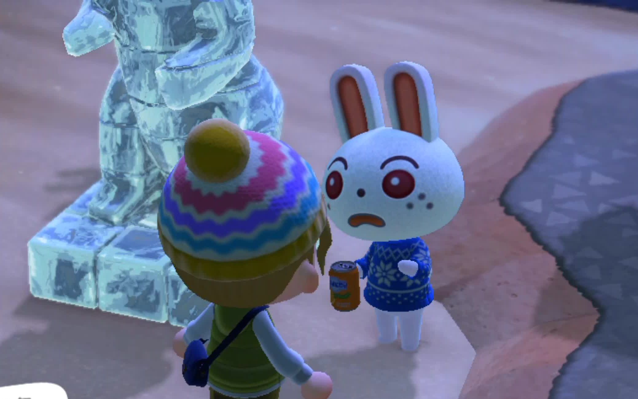 活动作品动物森友会每天都过的很张扬的月兔普通