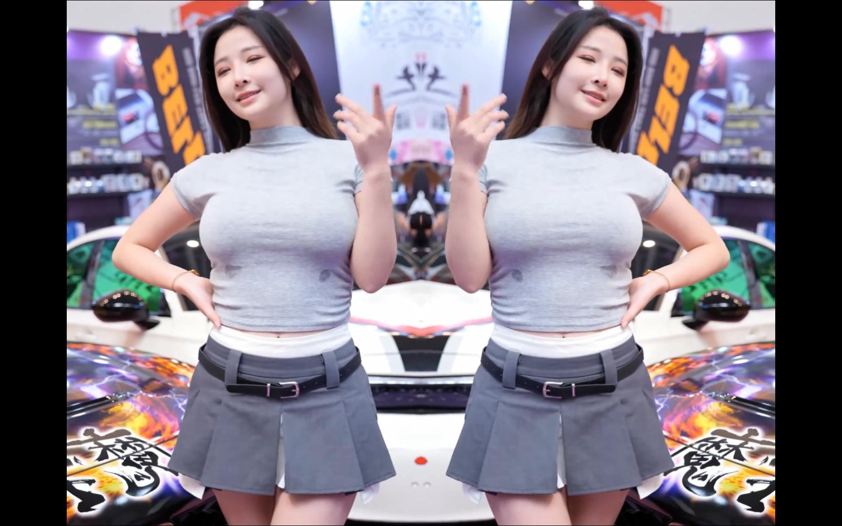 【衣『女』裙】叉子宝宝百褶裙短《2024成都车展》