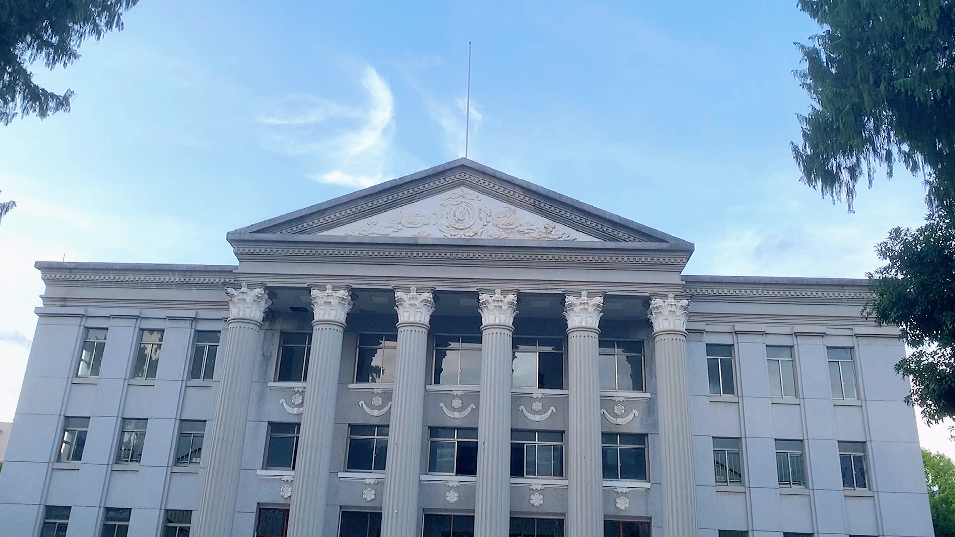 广西最高学府,广西大学,礼堂