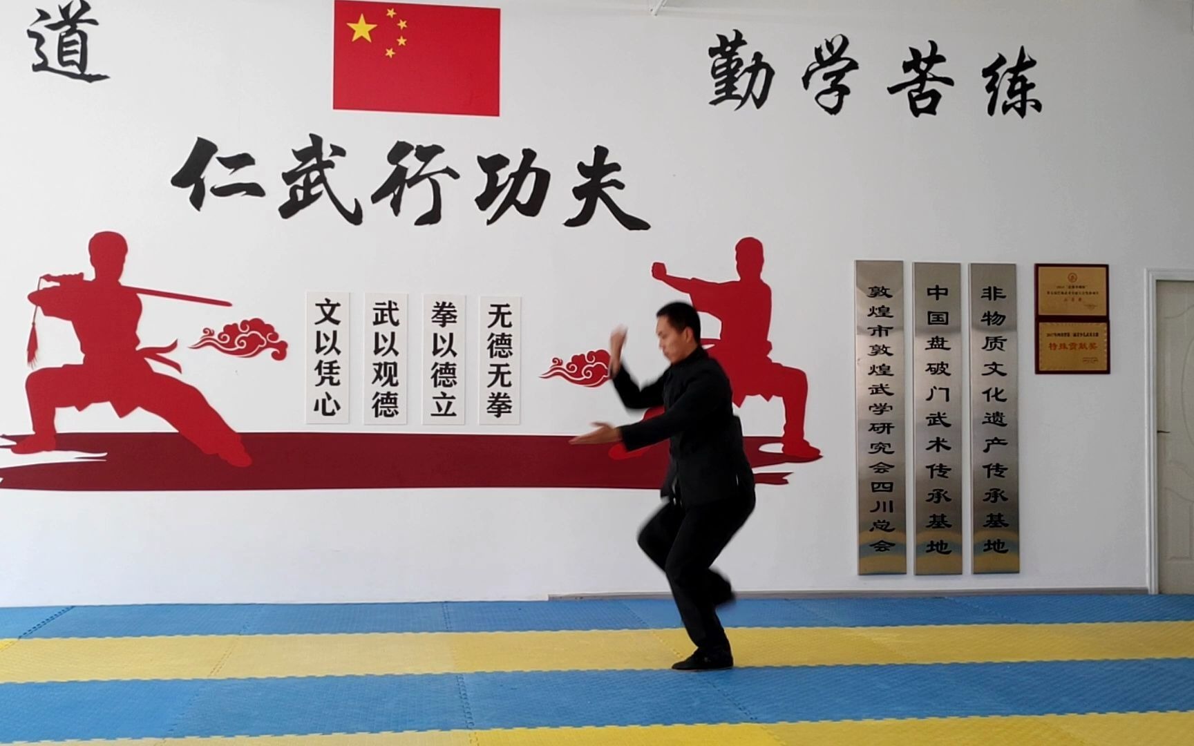 仁武行功夫教学视频《十步拳》