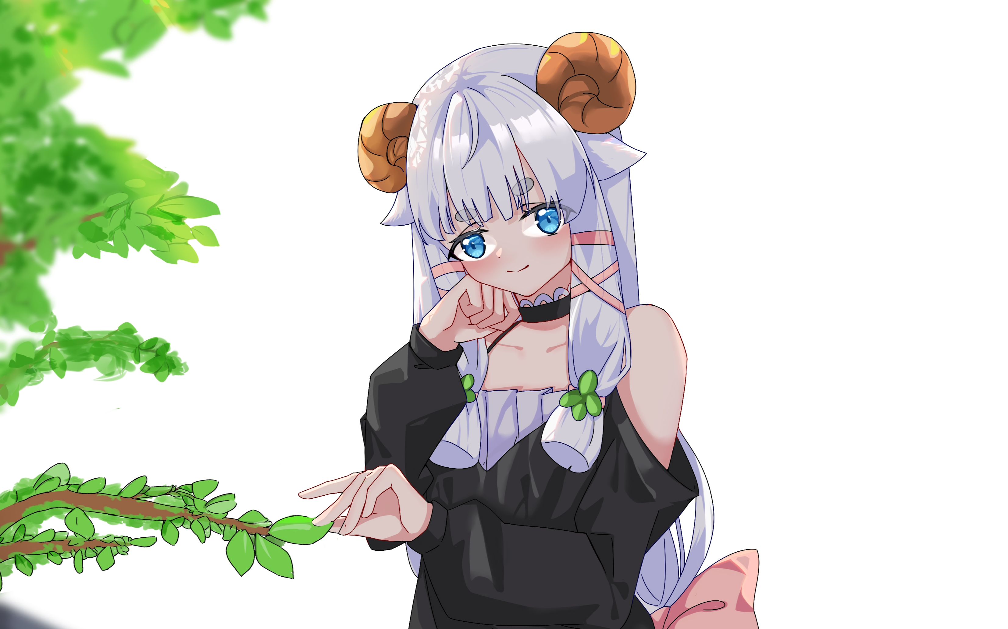 【绘画过程/sai】咩栗