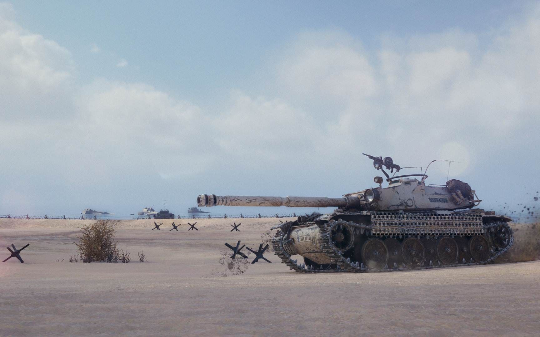 坦克世界闪电战新车暴风查狄伦侥幸把m