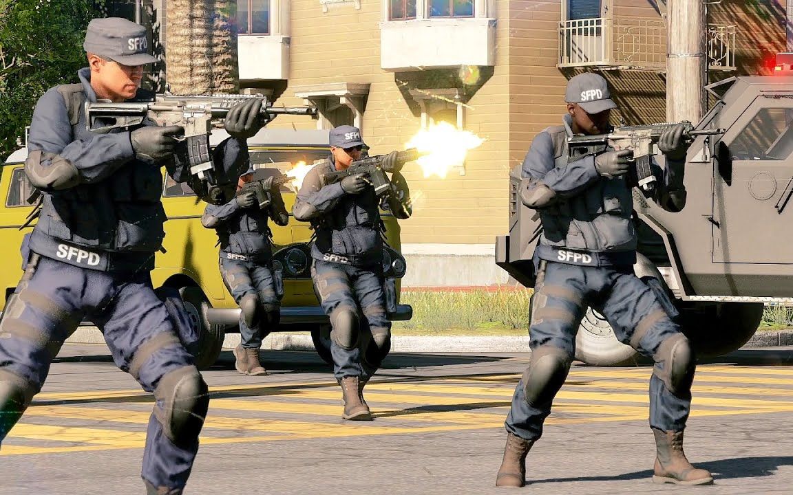 看门狗 2 npc 大战 # (旧金山警察局版)_单机游戏热门视频