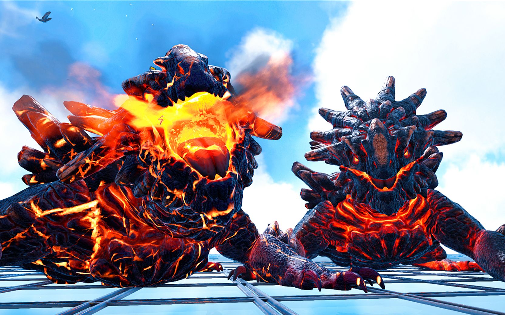 【虾米】火山双王诞生,孵化熔岩两兄弟!方舟:创世纪#5