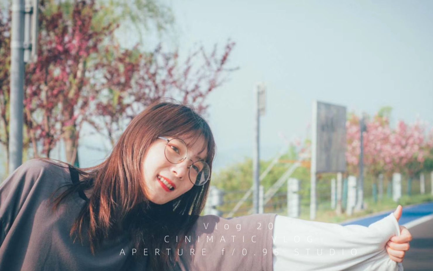 果然原创系列长安小姐姐的西山春日vlog柔光镜vlog20bgmakie秋绘a6300