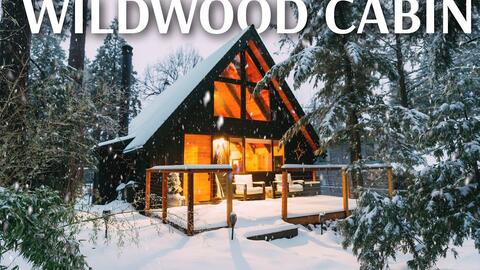 景区文旅民宿-游览南加州雪山小屋！This Snowy Mountain Cabin