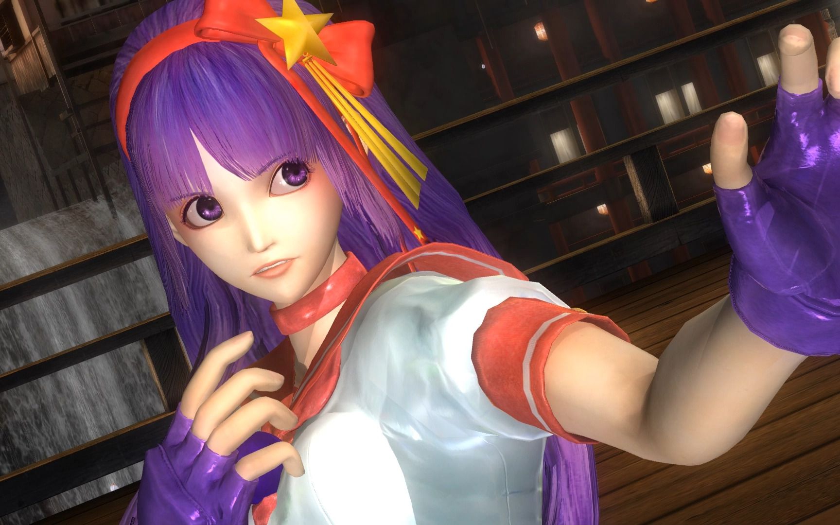 死或生5——拳皇之麻宫雅典娜14正装(瞳)vs八神(杰克)