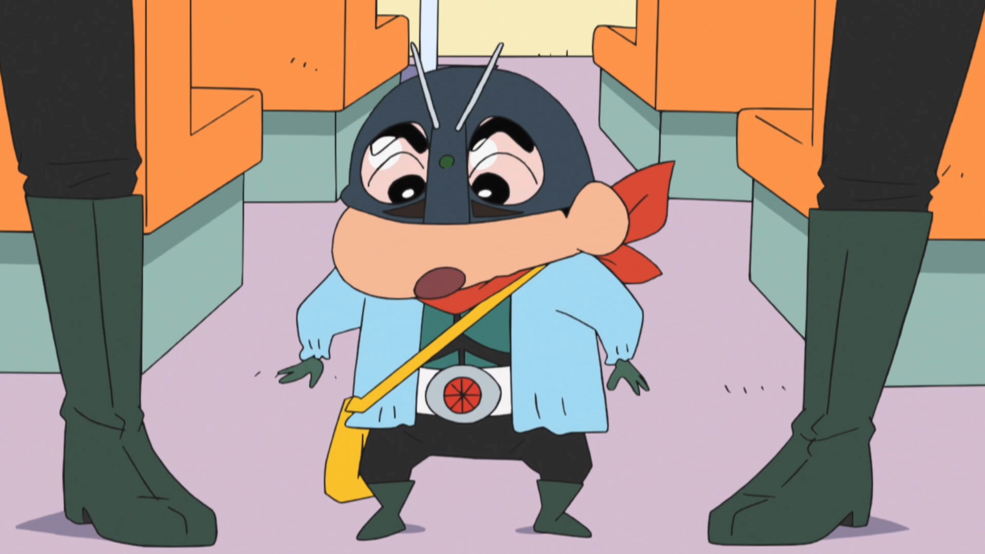 蜡笔小新x新假面骑士