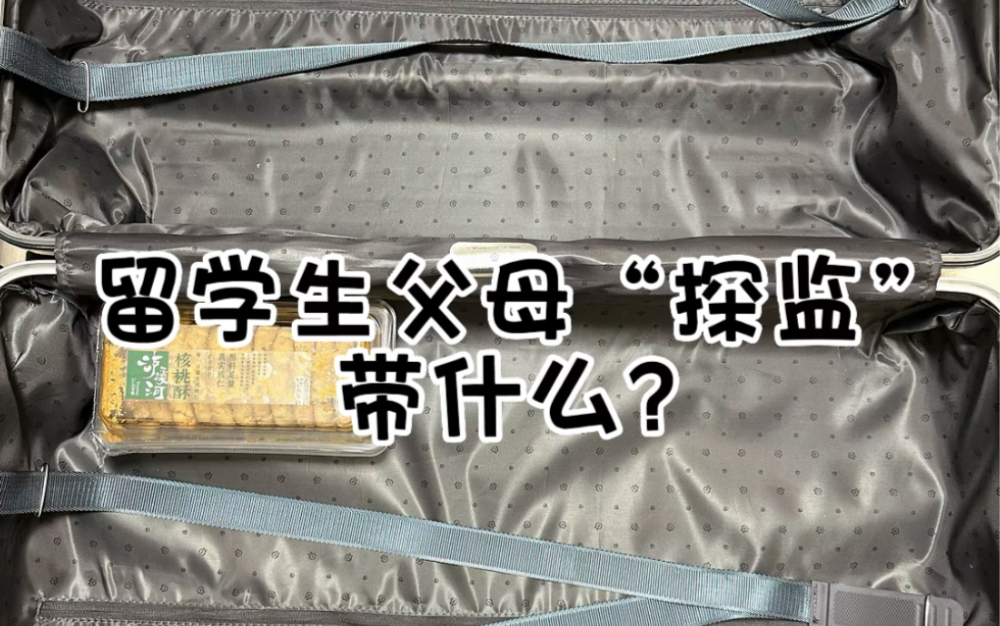 日本留学生父母出国“探监”带什么哔哩哔哩bilibili