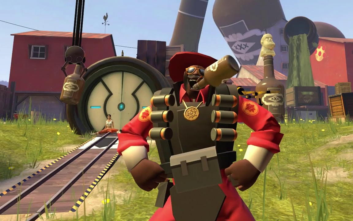 heavy is dead but the demomans rampant alcoholism is keeping.