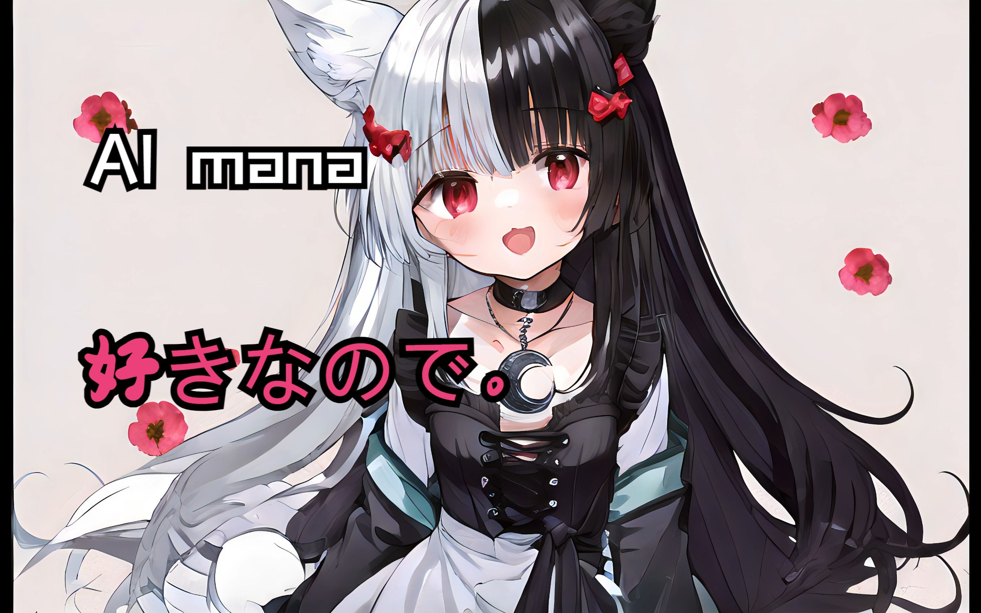 【ai 黑白狐有栖mana】黑白角龙的真情告白