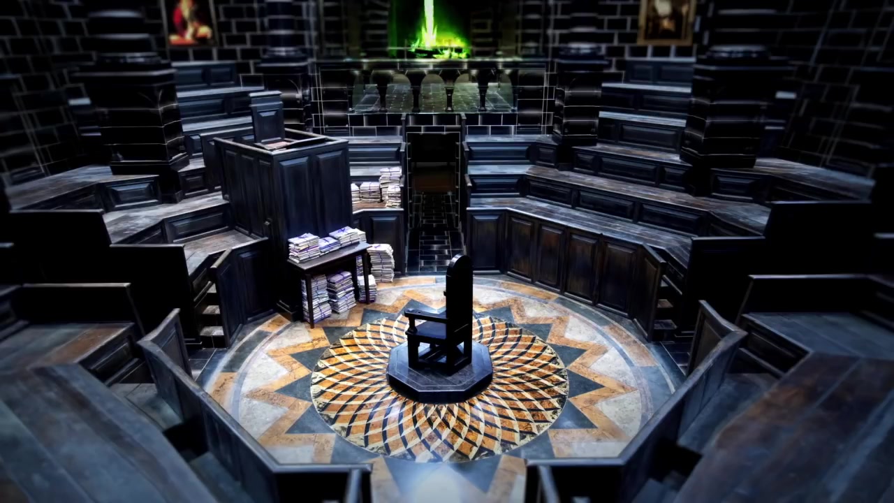 哈利波特氛围白噪音魔法部法庭